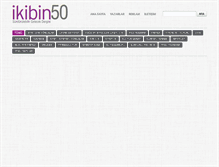 Tablet Screenshot of ikibin50dergisi.org